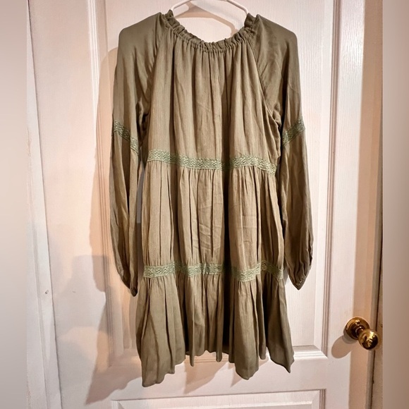 Anthropologie Sage The Label Tiered Dress - Picture 9 of 11